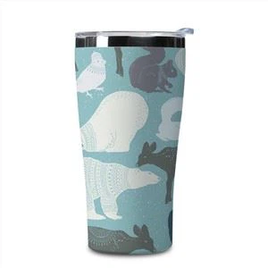 לשימוש חוזר של דליפת דליפה 520 מ"ל כוס כוס נסיעה